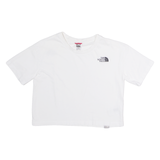 THE NORTH FACE Crop Womens T-Shirt White XS