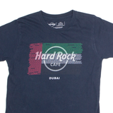 HARD ROCK CAFE Dubai Womens T-Shirt Blue L