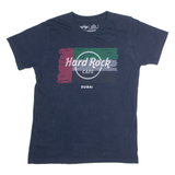 HARD ROCK CAFE Dubai Womens T-Shirt Blue L