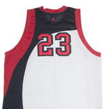 AIR JORDAN Mens Vest White Sleeveless USA XL