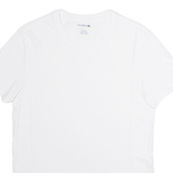 LACOSTE Mens T-Shirt White S
