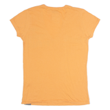 G-STAR Womens T-Shirt Orange V-Neck L