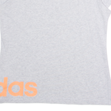 ADIDAS Womens T-Shirt Grey L