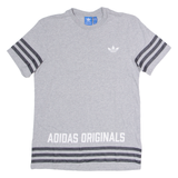 ADIDAS Mens T-Shirt Grey S