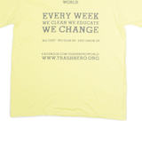 GILDAN Im A Trash Hero Mens T-Shirt Yellow XL