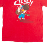 GILDAN Steven Vs The Universe Mens T-Shirt Red L