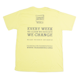 GILDAN Im A Trash Hero Mens T-Shirt Yellow L