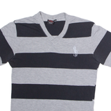 ROMEDY ACTIVE Mens T-Shirt Grey V-Neck S