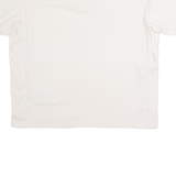 ADIDAS Womens T-Shirt Beige UK 12