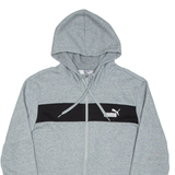 PUMA Mens Grey Hoodie Full Zip M