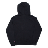 CHAMPION Womens Black Hoodie L