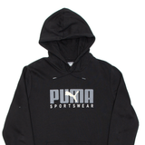 PUMA Mens Black Hoodie M