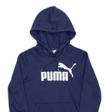 PUMA Womens Blue Hoodie UK 8