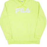 FILA Womens Green Hoodie UK 12