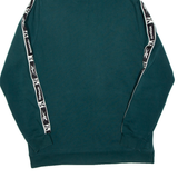 REEBOK Womens Green Hoodie L