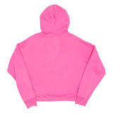 ADIDAS Cropped Womens Pink Hoodie XS