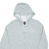 NIKE Womens Grey Hoodie Full Zip M