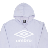 UMBRO Womens Purple Hoodie M