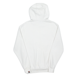 ELLESSE Womens White Hoodie UK 10
