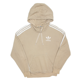 ADIDAS Womens Beige Hoodie UK 6