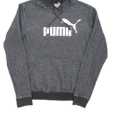 PUMA Womens Grey Hoodie Full Zip UK 10