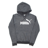 PUMA Womens Grey Hoodie Full Zip UK 10