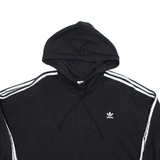 ADIDAS Womens Black Hoodie UK 16