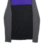 LAUREN RALPH LAUREN Womens Jumper Purple Roll Neck Tight Knit XL