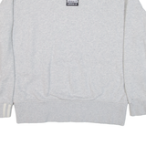 ADIDAS Womens Sweatshirt Grey UK 8