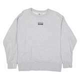 ADIDAS Womens Sweatshirt Grey UK 8