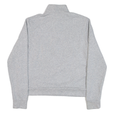 PUMA Womens Sweatshirt Grey 1/4 Zip M