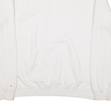 CHAMPION Womens Sweatshirt White L