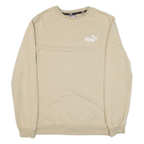 PUMA Mens Sweatshirt Beige S
