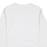 CALVIN KLEIN JEANS Womens Sweatshirt White S