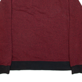 NIKE Mens Sweatshirt Red L