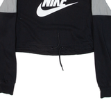 NIKE Cropped Womens Sweatshirt Black S