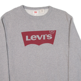 LEVI'S Womens Sweatshirt Grey M
