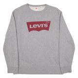LEVI'S Womens Sweatshirt Grey M