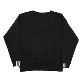ADIDAS Womens Sweatshirt Black UK 10
