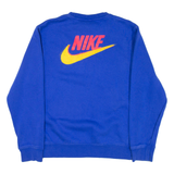 NIKE Mens Sweatshirt Blue XS