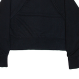 NIKE Cropped Womens Sweatshirt Black S