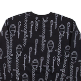 CHAMPION Womens Sweatshirt Black M