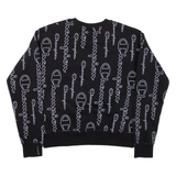 CHAMPION Womens Sweatshirt Black M