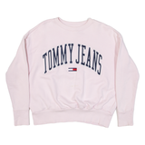 TOMMY HILFIGER Womens Sweatshirt Pink S