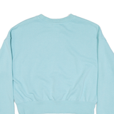 CHAMPION Cropped Womens Sweatshirt Blue S