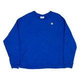 CHAMPION REVERSE WEAVE Womens Sweatshirt Blue 2XL