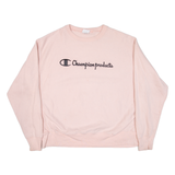CHAMPION Womens Sweatshirt Pink XL