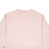 CHAMPION Womens Sweatshirt Pink XL