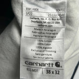 Carhartt Carpenter Pants - 36W 31L Blue Cotton