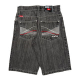 Southpole Baggy Denim Shorts - 34W 13L Gray Denim